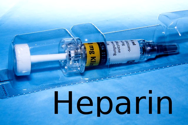 Injectable heparin is used in hospitals but in Europe heparin creams and gels are sold as over-the-counter products.